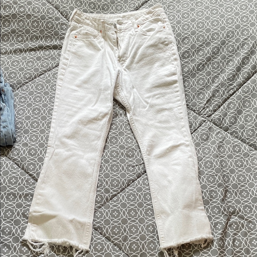 White Women's Jeans H&M